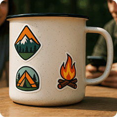 Die Cut Stickers
