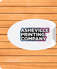 Oval Stickers with supporting print