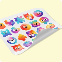 Sticker Sheets, alternate angle